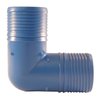 Apollo By Tmg 1-1/2 in. Polypropylene Blue Twister Insert 90-Degree Elbow ABTE112